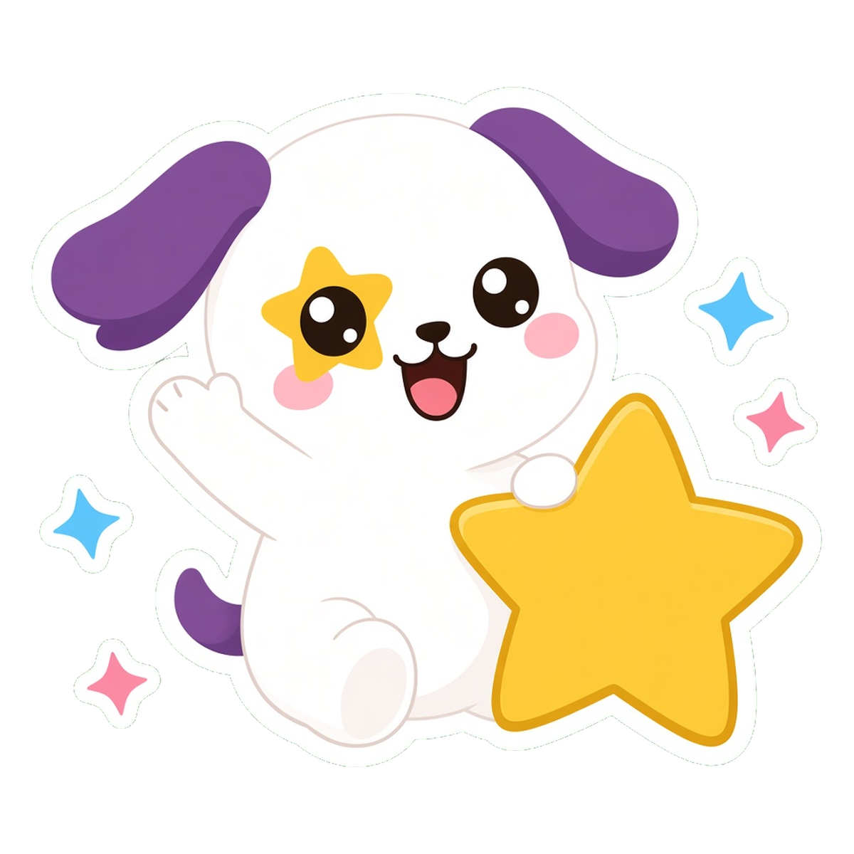 Bean, the Gold Star Pup mascot